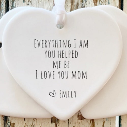 Mothers Day Gift Mom Ornament Personalized Gift for Mom Etsy