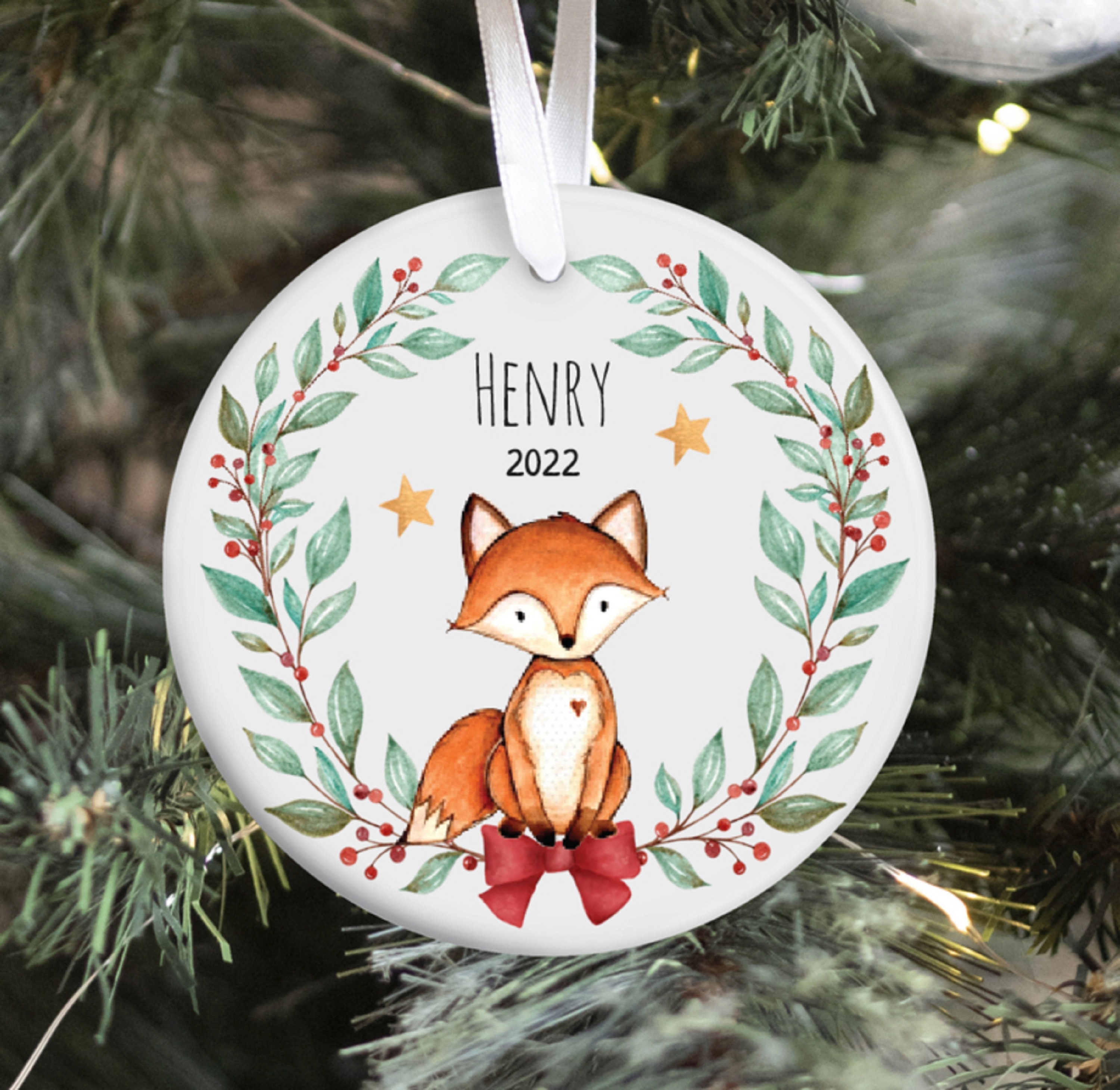 Discover Woodland Fox Ornament