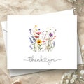Wildflower Thank You Cards | Wildflower Gift Thank You Cards | Wildflower Note Cards | Wildflower Stationery |