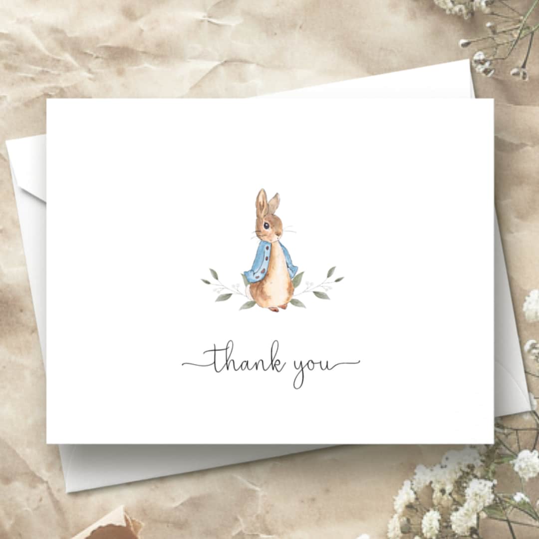 Peter Rabbit Thank You Cards | Peter Rabbit Thank You Cards | Beatrix ...