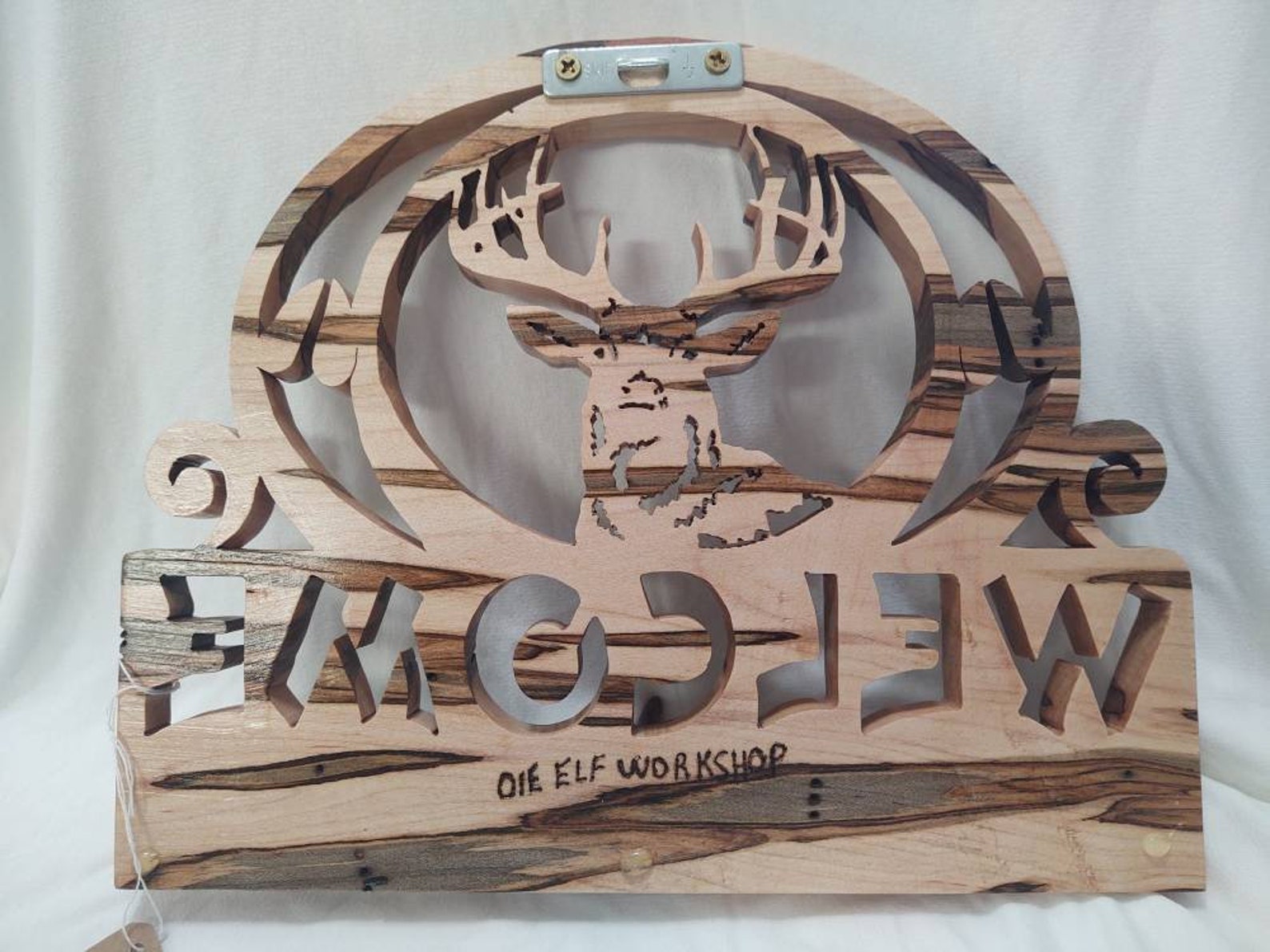 Deer Antler Hat Rack | Etsy