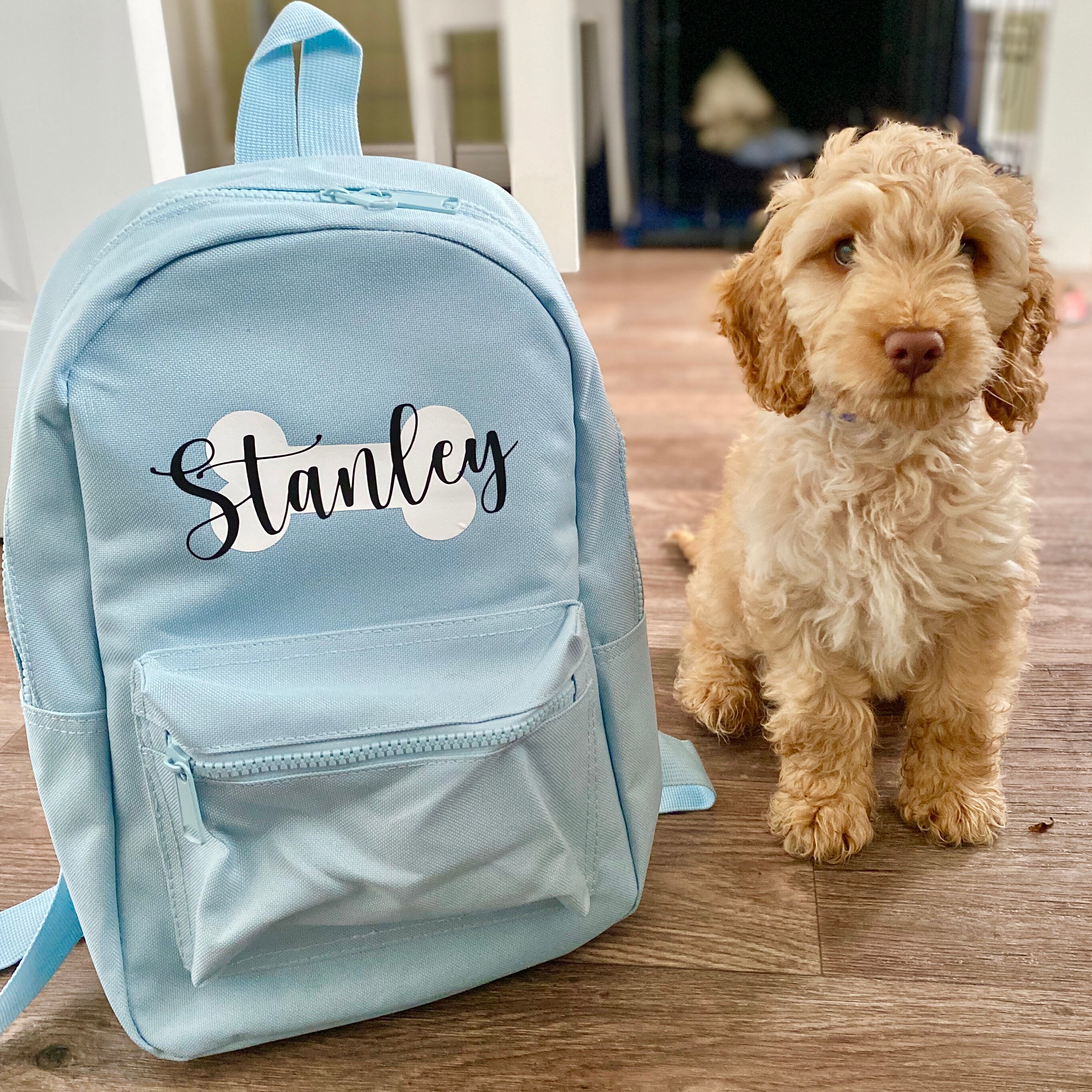 Personalised Dog Rucksack Backpack Puppy Gift Bag Etsy UK