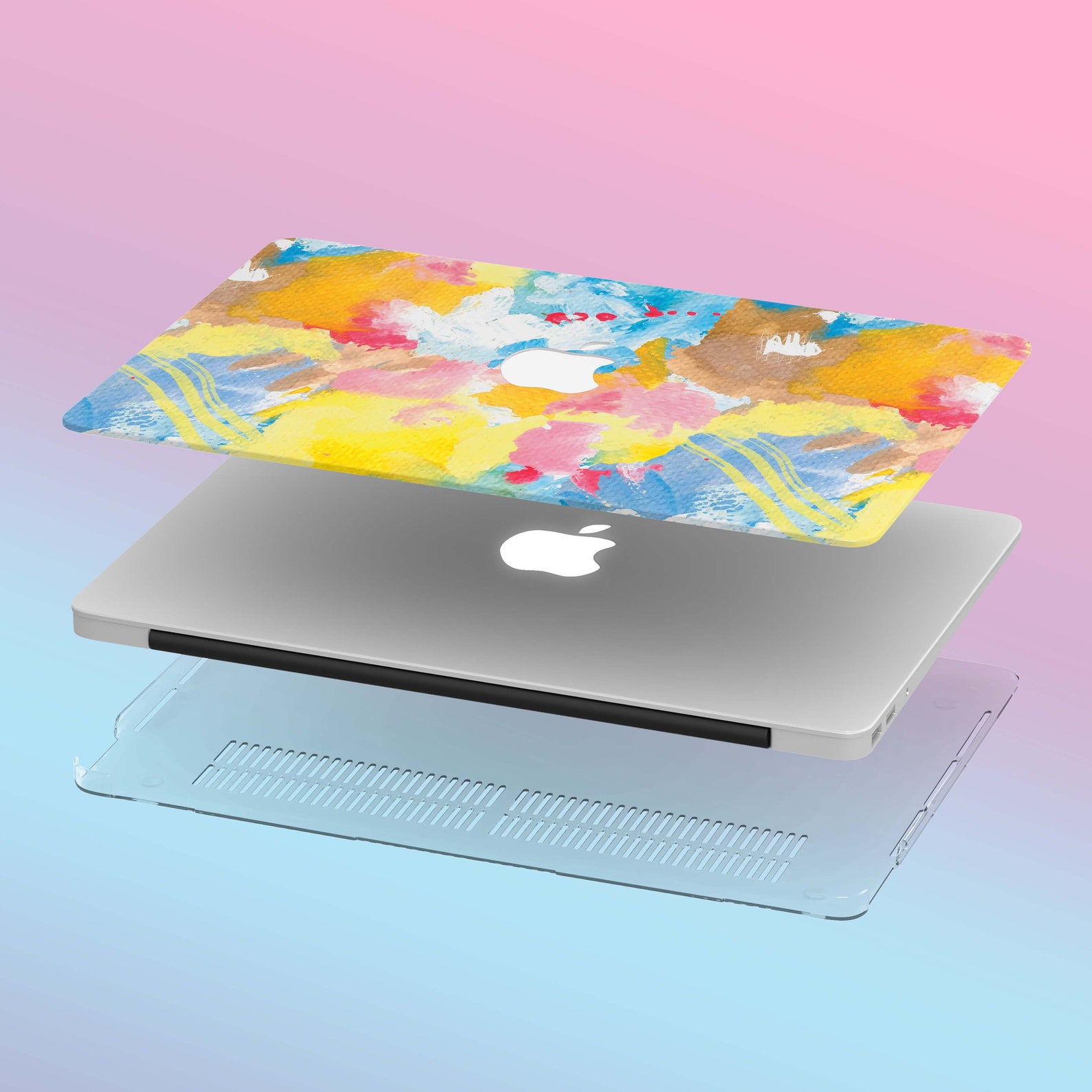 Macbook case Abstract Art MacBook Pro 13 M1 hard cover Mac Air Etsy