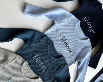 Personalized Family Matching Pajamas: Cotton Loungewear Set