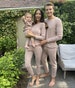 Mommy and Me Couples Pajamas 20 Colours Matching Family Pyjamas Lounge Set, , Cute Loungewear, Sweatsuit, Matching Set, Pjs for Bridesmaid 