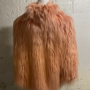 Faux fur satin lined sweater image 4