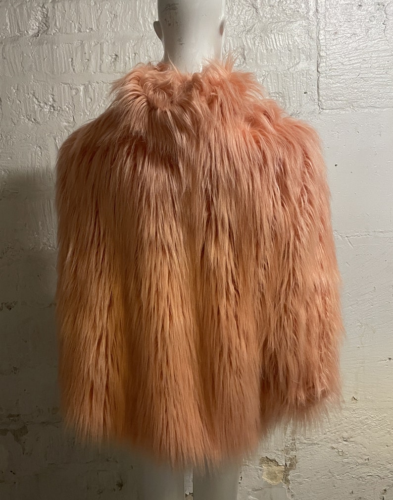 Faux fur satin lined sweater image 4