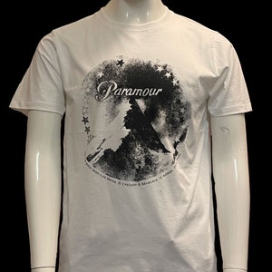 T-shirt Jean-Luc Verna 'PARAMOUR' / wit of zwart / 5 maten / biologisch katoen 190g afbeelding 5