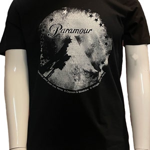 Tee-shirt Jean-Luc Verna 'PARAMOUR' / blanc ou noir / 5 tailles / coton bio 190g image 4