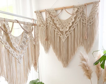 Macrame wall hanging ARIELLE large XXL 120 x 105 cm