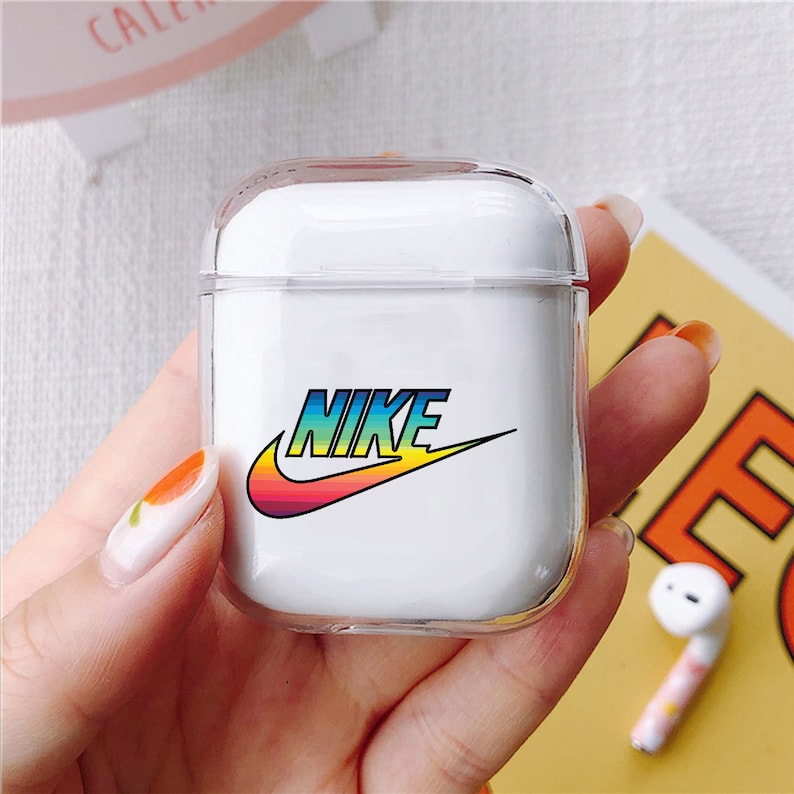 Plastic AirPods case Nike logo AirPods Pro case Inspired Nike | Etsy