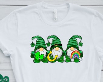 St. Patricks Day Shirt, St Patricks Day Gnome Shirt, St Patricks Day Family Shirt, Shamrock Shirt, Lucky Shirt, St. Patty's Shirt,