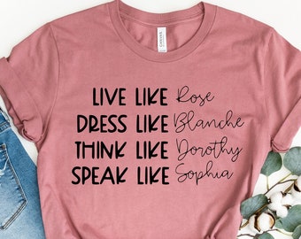 golden girl adidas shirt