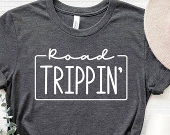 Chemise Road Trip, T-shirts de groupe Road Trip, Chemise Road Trippin, Chemise amateur de voyage, Chemise de voyage, Chemise aventure, Chemises vacances en famille