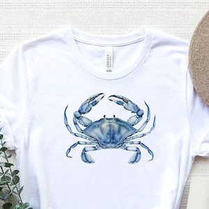 Crab Shirt, Crab Lover Gift,Beach Trip Shirt, Summer Tee, Ocean Lover Shirt, Animal Lover Shirt,Crab Hunting Shirt,Sea Life Shirt,