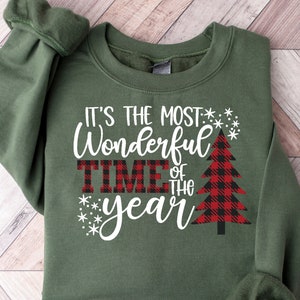 It's The Most Wonderful Time Of The Year Shirt, Christmas Shirt, Gift For Christmas, Family Christmas Shirts, Xmas shirt, Christmas T-Shirt