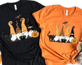 Halloween Gnomes Shirt, Halloween Shirt, Halloween Gnomes T-Shirt, Halloween Funny Shirt, Halloween Gnome Tee, Halloween t-shirt