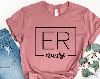 Emergency Nurse Shirt, Gift for Nurses ,Nursing Shirt, Nurse Life, Registered Nurse, RN Shirt, Nurse Shirt,