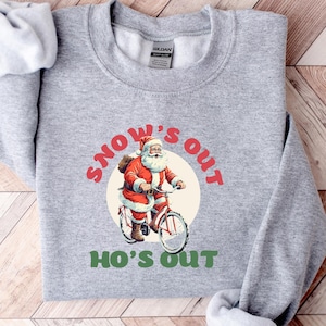 Funny Santa Claus Sweatshirt, Merry Christmas Sweatshirt, Merry Christmas Shirt, Christmas Gift, Christmas Season Shirt, Holiday Shirt