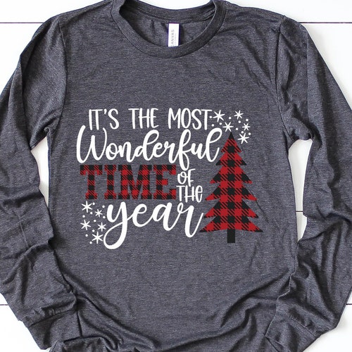 It's the Most Wonderful Time of the Year Shirt Christmas - Etsy