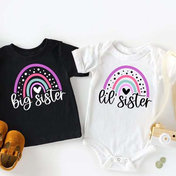 Big Sister Shirt, Big Sis Shirt, Little Sister Shirt, Lil Sis Shirt,Pregnancy Announcement Shirt,Baby Announcement,Pregnancy Reveal