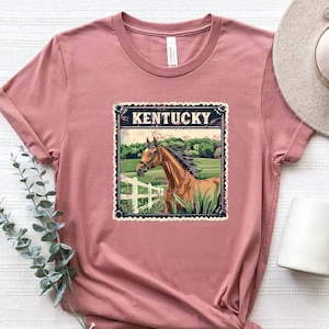 Chemise Kentucky, cadeau de voyage Kentucky, sweat-shirt Kentucky State, t-shirt Kentucky Home, T-shirt État d'origine, t-shirt carte du Kentucky