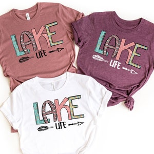 Lake Life Shirt, Lake Shirt, Lake Trip Shirt,Vacation Shirt,Lake Shirt For Women, Gift For Lake Lover, Lake Shirt For Her, Traveler Shirt