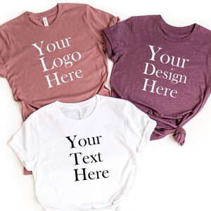 Custom Shirt, Personalized T-Shirt, Custom T-Shirt, Add Your Own Text, Customized Shirts, Custom Text on Shirt, Customized Shirt