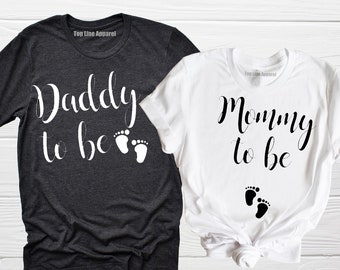 Mommy To Be Shirt, Daddy To Be Shirt, Pregnancy Announcement Shirts, Pregnancy Shirt,Gift For Pregnancy, Baby Shower Shirts,Gift For New Mom