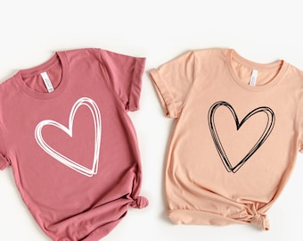 valentine heart shirt