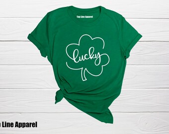 St Patrick/'s Day Drink Tee Lucky Shirt St Patrick/'s Day Shirt Irish Shirt Green Shamrock Shirt Drinking Shirt St Patty Day