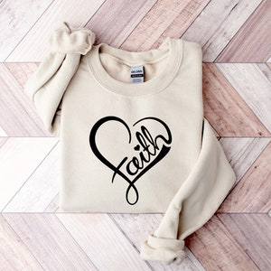 Faith T-Shirt, Faith Cross Shirt, Religious Shirt, Jesus Lover Gift,Christian T-Shirt, Faith Cross, Christian Shirt,Love, Grace, imagem 4