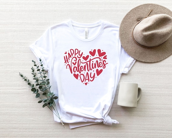 Happy Valentine's Day Shirt Valentine T-Shirt Happy Valentine's Day Shirt Valentine T-Shirt