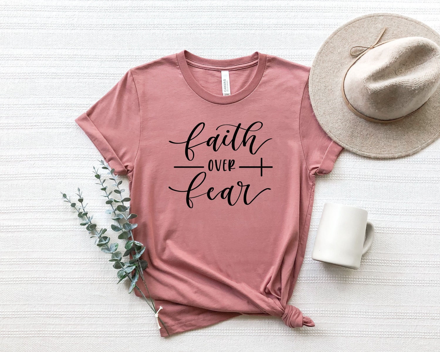 Faith Over Fear Shirt,Christian Shirts,Faith Shirt,Religious Shirt,Inspirational Christian Shirt,Motivational Shirt,Shirts For Christian