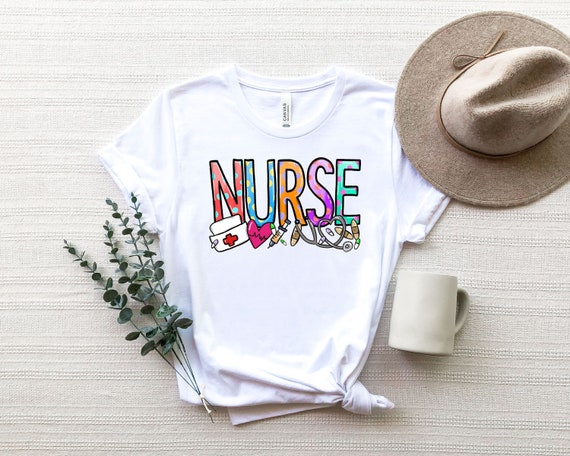 Cute Registered Nurse Rn T Shirt For Nurses - Gift For Nurse Cute Registered Nurse Rn T Shirt For Nurses - Gift For Nurse