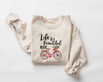 Life is a Beautiful Shirt, Motivational Shirt, Mental Health Shirt, Inspirational Shirt, Positive Outfit, Gift for Her, Journey Graphic Tees