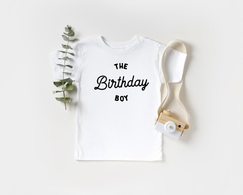 The Birthday Boy Toddler Shirtbirthday Shirt for Etsy