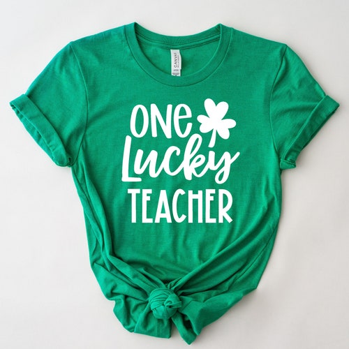 Lucky Shirt St. Patrick's Day Shirt Shamrock Shirt St. - Etsy