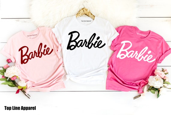 Barbie Birthday Party Barbie Shirts Barbie tshirt Barbie | Etsy