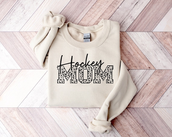 Hockey Mom Sweatshirt, Sport Mom Sweatshirt, Hockey Game Day,  Game Day Sweatshirt, Hockey Sweatshirt, Hockey Mom Crewneck Sweatshirt