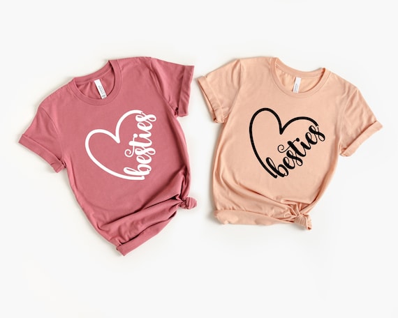 Best Friends Shirts Besties Matching Shirt Best Friends Shirt