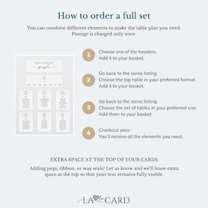 Wedding Seating Plan Cards, Find Your Seat, Wedding Table Plan Cards, Minimalist Wedding Seating Chart, Top Table Numbers Setting Cards (T1) image 3