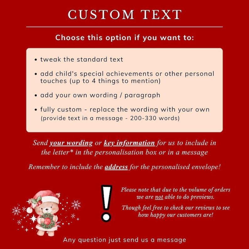 Baby's First Christmas Letter From Santa, Baby Nice List Certificate ...