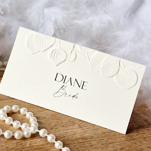 Personalised Wedding Table Names, Wedding Place Name Cards, Place Cards with Eucalyptus, Wedding Table Decorations, Wedding Place Settings