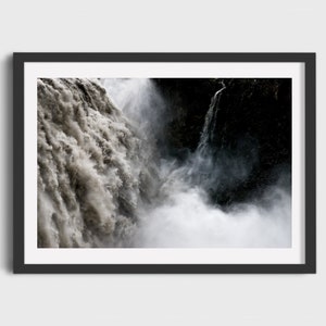 Cascata di Dettiffos, Natura islandese, Decorazione murale, Stampa paesaggistica d'arte