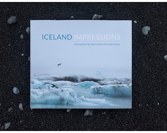 Iceland Impressions - photography book, Landscape photo book, Gift from Iceland, Landscape photography,