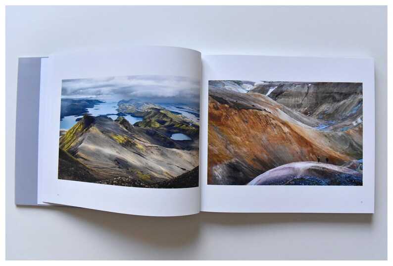 Iceland Impressions photography book Landscape photo book Etsy