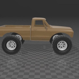 69 K10 Body fits Traxxas, Axial, FMS, ASCENT (Prepped Version)