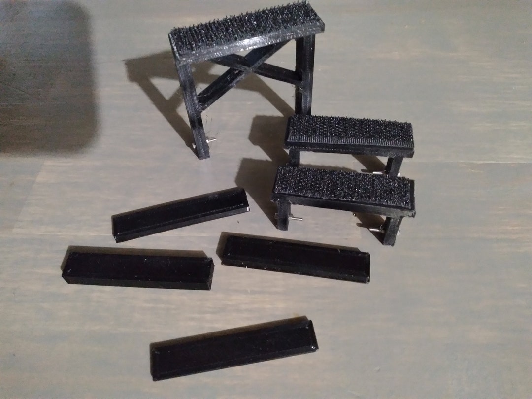 SCX24 Chassis Mount VELCRO Body Mounts Etsy