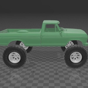 74 F Series Body Multiple Scales (Prepped Version)